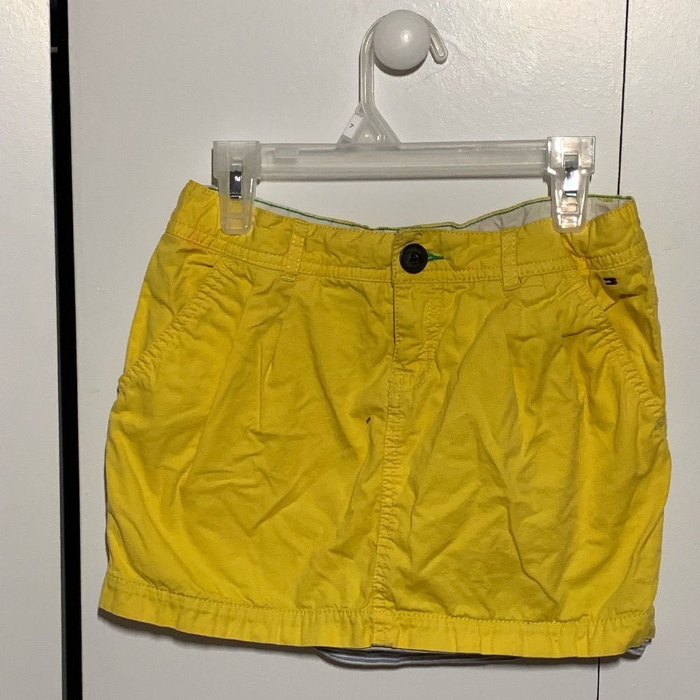 yellow skirt Tommy Hilfiger